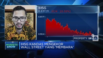 Wall Street Memerah, IHSG Ikut Dibuka Melemah