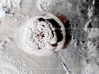 Merinding, Ini Penyebab Kenapa Pulau Tonga Diterjang Tsunami