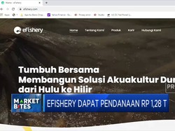 Market Bites: Pendanaan eFishery Rp 1,28 T Hingga RUPSLB BUMI