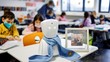 war Ini Nyata! Kala Robot Gantikan Siswa Masuk Sekolah