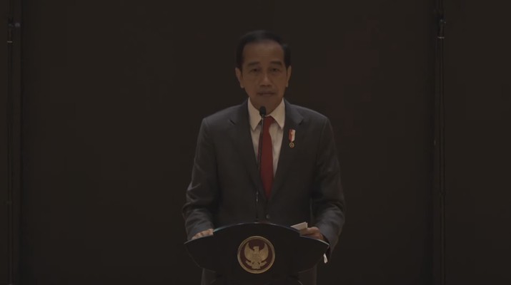 Jokowi di DIES NATALIS KE-67 UNIVERSITAS KATOLIK PARAHYANGAN (Tangkapan Layar Youtube)