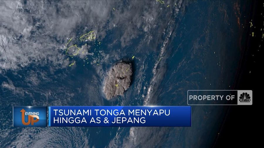 Letusan Gunung Tonga