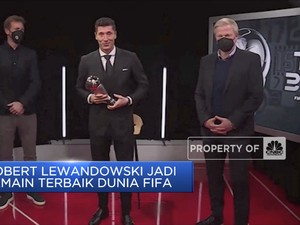 Robert Lewandowski Jadi Pemain Terbaik Dunia FIFA