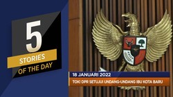 DPR Setujui UU Ibu Kota Baru Hingga AS Krisis Pasokan Makanan