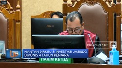Mantan Dirkeu & Investasi Jasindo Divonis 4 Tahun Penjara