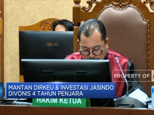 Mantan Dirkeu & Investasi Jasindo Divonis 4 Tahun Penjara