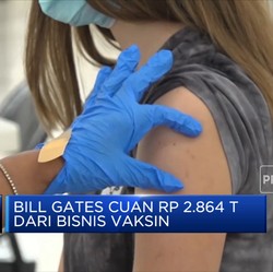 Cuan Bill Gates dari Bisnis Vaksin