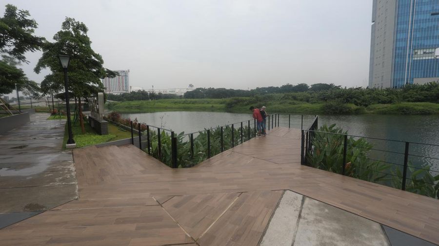 Wisata Air di Kalimalang, Sungai Kalimalang Bekasi (CNBC Indonesia/Andrean Kristianto)