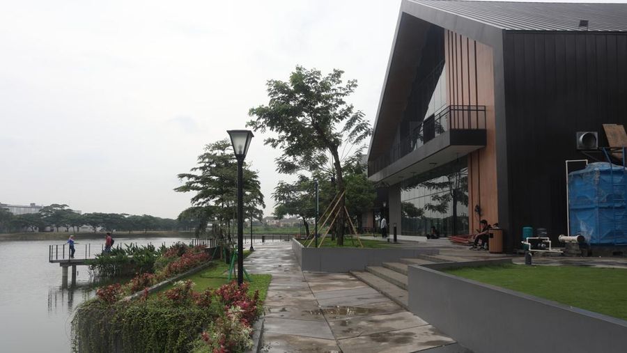 Wisata Air di Kalimalang, Sungai Kalimalang Bekasi (CNBC Indonesia/Andrean Kristianto)