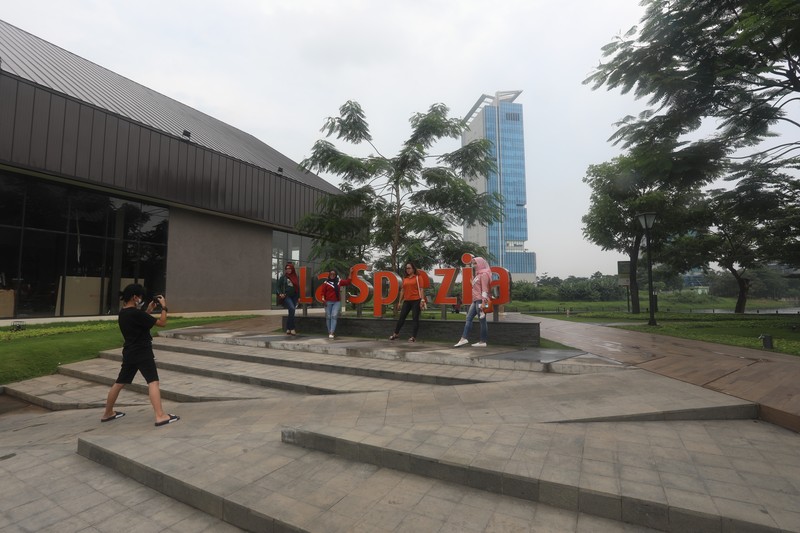 Wisata Air di Kalimalang, Sungai Kalimalang Bekasi (CNBC Indonesia/Andrean Kristianto)
