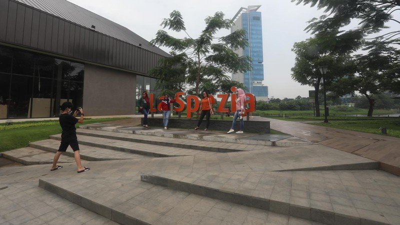 Wisata Air di Kalimalang, Sungai Kalimalang Bekasi (CNBC Indonesia/Andrean Kristianto)