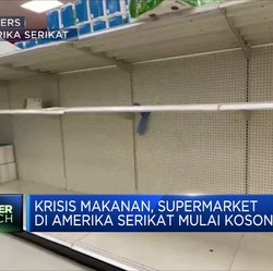 Krisis Makanan, Supermarket di Amerika Serikat Mulai Kosong