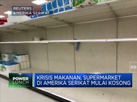 Krisis Makanan, Supermarket di Amerika Serikat Mulai Kosong