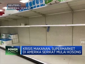 Krisis Makanan, Supermarket di Amerika Serikat Mulai Kosong