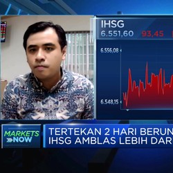 Omicron Menyebar di Ibu Kota, IHSG Amblas 1,4%