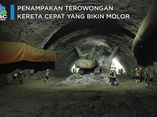 Penampakan Terowongan Kereta Cepat Yang Bikin Molor