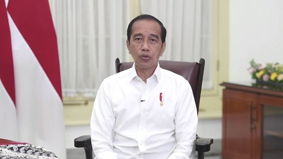 Pernyataan Presiden RI, Jokowi terkait Kasus Omicron di Tanah Air, Istana Bogor, 18 Januari 2022 (Tangkapan Layar Youtube Sekretariat Presiden RI)