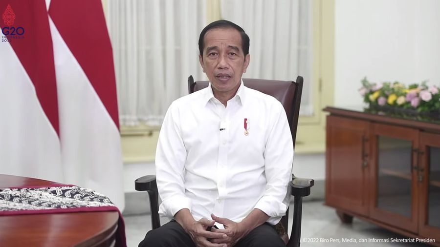 Pernyataan Presiden RI, Jokowi terkait Kasus Omicron di Tanah Air, Istana Bogor, 18 Januari 2022 (Tangkapan Layar Youtube Sekretariat Presiden RI)