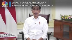 Simak! Penjelasan Lengkap Jokowi Akibat Omicron Menggila