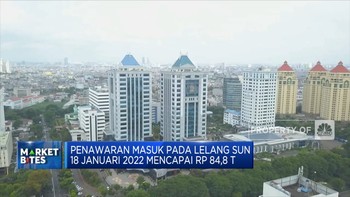 18 Januari 2022, Lelang SUN Serap Dana Rp 25 Triliun