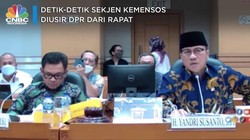 Heboh! Detik-detik Sekjen Kemensos Diusir DPR dari Rapat