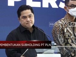 Erick Thohir Umumkan Pembentukan Subholding PLN