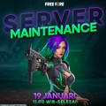 Kapan Free Fire Maintenance 19 Januari Usai? Ini Bocorannya