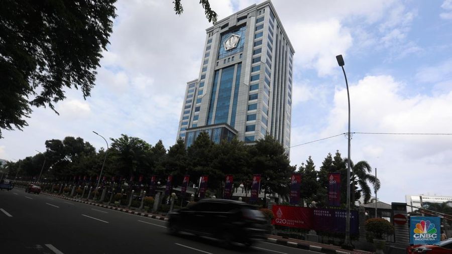 Gedung Kementerian Keuangan (CNBC Indonesia/Andrean Kristianto)