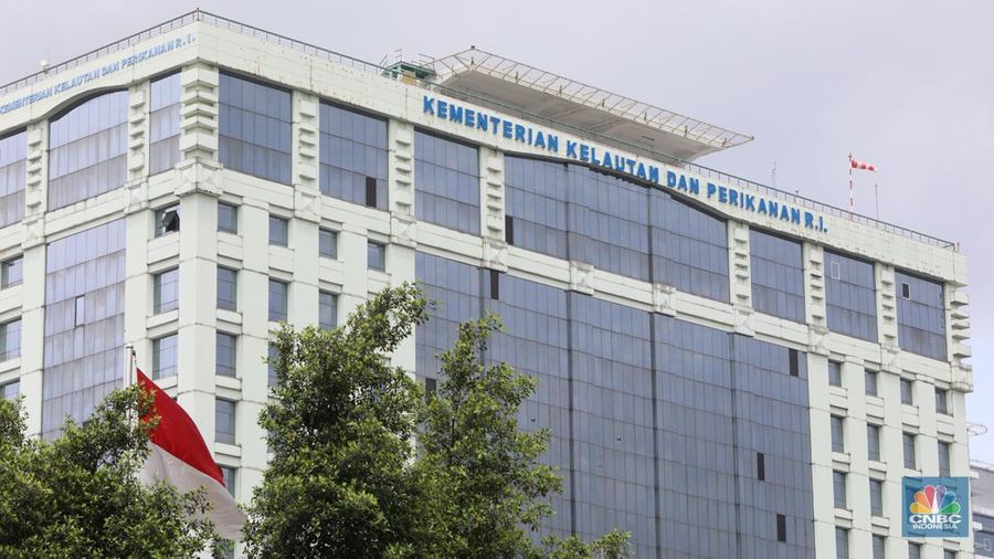 Kementerian Kelautan dan Perikanan KKP (CNBC Indonesia/Andrean Kristianto)