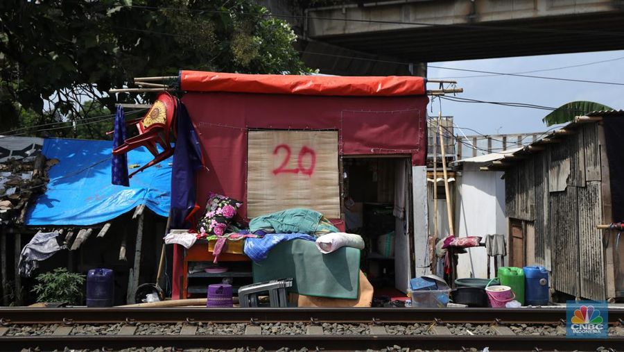 Potret Kampung Bayam yang Terdampak Pembanguan Stadion JIS (CNBC Indonesia/Tri Susilo)
