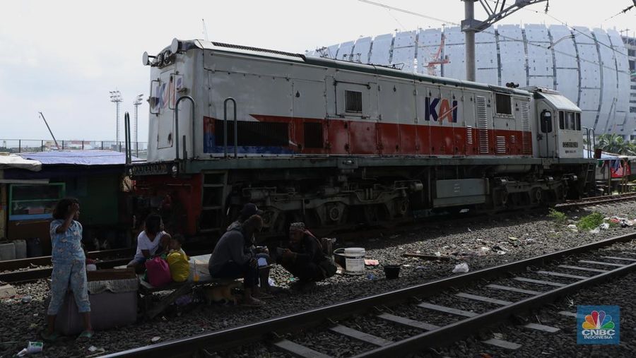 Potret Kampung Bayam yang Terdampak Pembanguan Stadion JIS (CNBC Indonesia/Tri Susilo)