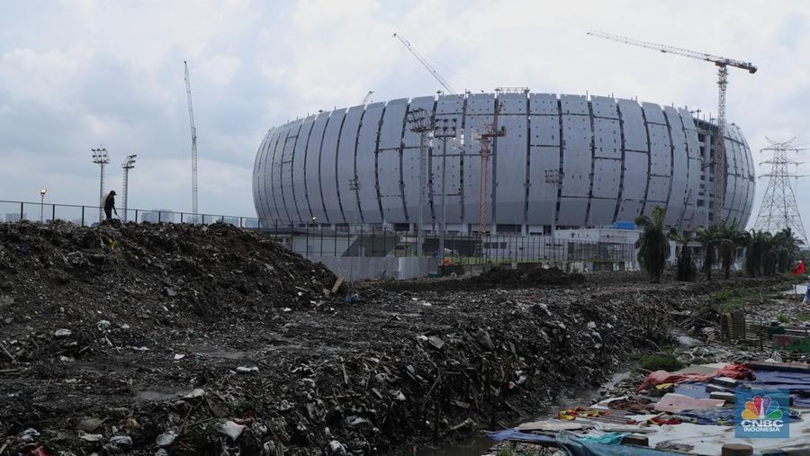 Potret Kampung Bayam yang Terdampak Pembanguan Stadion JIS (CNBC Indonesia/Tri Susilo)