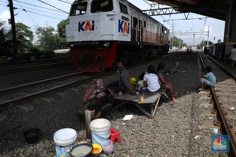 Kampung Bayam yang Terdampak Pembanguan Stadion JIS (CNBC Indonesia/Tri Susilo)