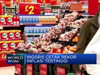 Tembus 5,4% di Desember 2021, Inflasi Inggris Cetak Rekor