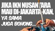 Sama Juga Bohong! Jika IKN Nusantara Di-Jakarta-Kan