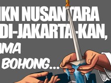 Sama Juga Bohong! Jika IKN Nusantara Di-Jakarta-Kan