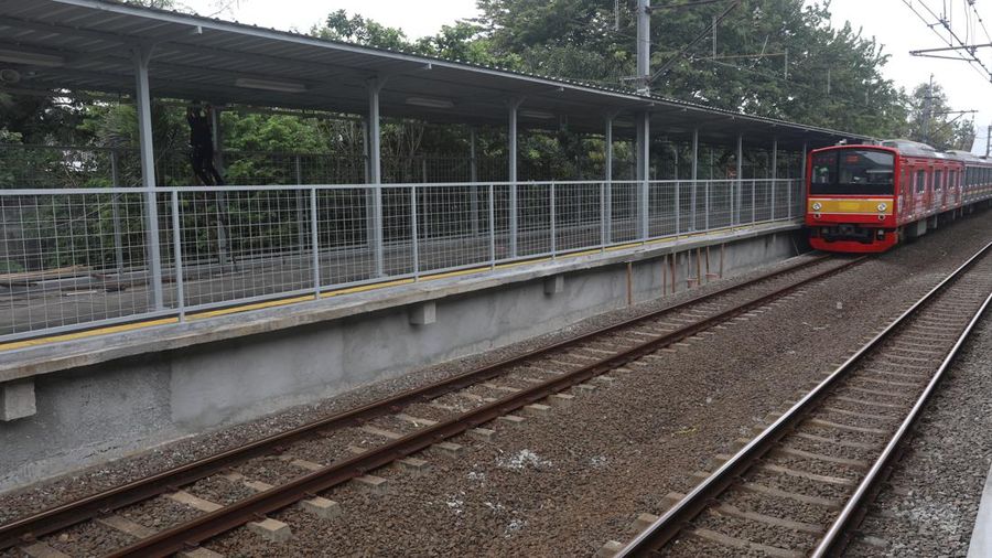 Stasiun Pondok Ranji (CNBC Indonesia/Andrean Kristianto)