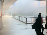 Suasana Menegangkan Saat AEON Mall Sentul Kebakaran