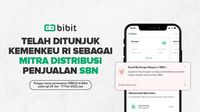 Wah Keren! Beli SBN Sekarang Bisa Lewat Aplikasi Bibit