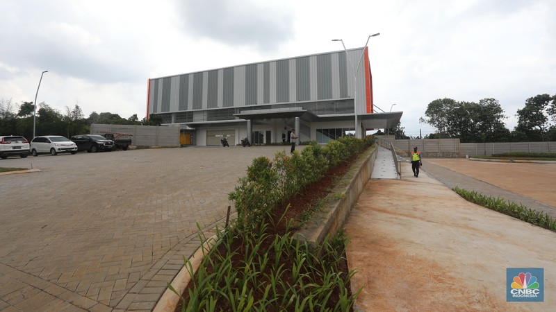 Stasiun Pondok Ranji (CNBC Indonesia/Andrean Kristianto)