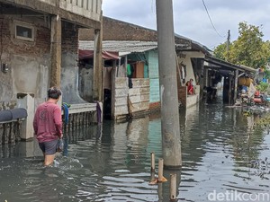 8 RT di Tegal Alur Jakbar Masih Banjir Siang Ini, 993 Jiwa Mengungsi