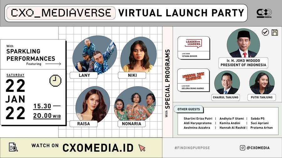 CXO_Mediaverse virtual launching party