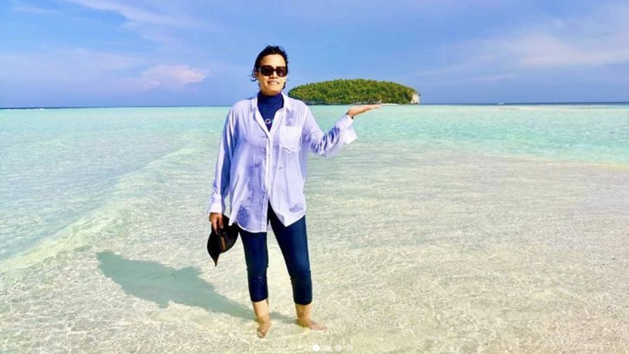 Menteri Keuangan, Sri Mulyani (Tangkapan kayar Instagram Smindrawati)