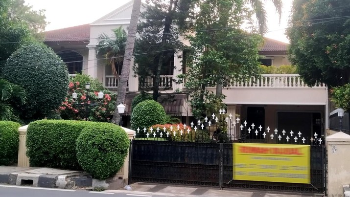 Ilustrasi Rumah Dijual di Kawasan Pondok Indah (Versi Blur) Ilustrasi rumah di kawasan Pondok Indah, Jakarta. (CNBC Indonesia/Muhammad Sabki)