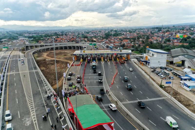 Jalan Tol Cisumdawu (Cileunyi-Sumedang-Dawuan) Seksi 1 ruas Cileunyi - Pamulihan (Dok. Humas Jbar)