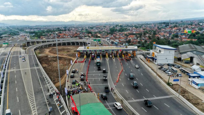 Jalan Tol Cisumdawu (Cileunyi-Sumedang-Dawuan) Seksi 1 ruas Cileunyi - Pamulihan (Dok. Humas Jbar)