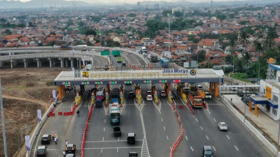 Jalan Tol Cisumdawu (Cileunyi-Sumedang-Dawuan) Seksi 1 ruas Cileunyi - Pamulihan (Dok. Humas Jbar)