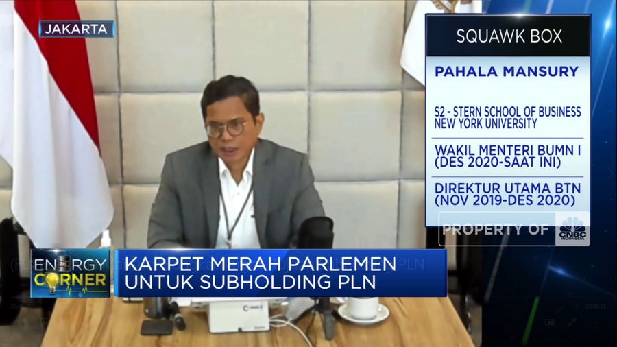 Pahala Mansury Bongkar Target & Tujuan Subholding PLN (CNBC Indonesia TV)
