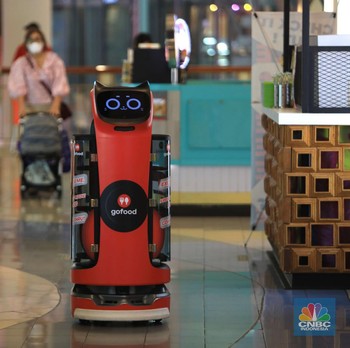 Ini Bellabot, Robot Canggih Buat Antar Makanan di Indonesia