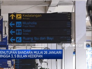 Bandara Halim PK Tutup Per 26 Januari 2022